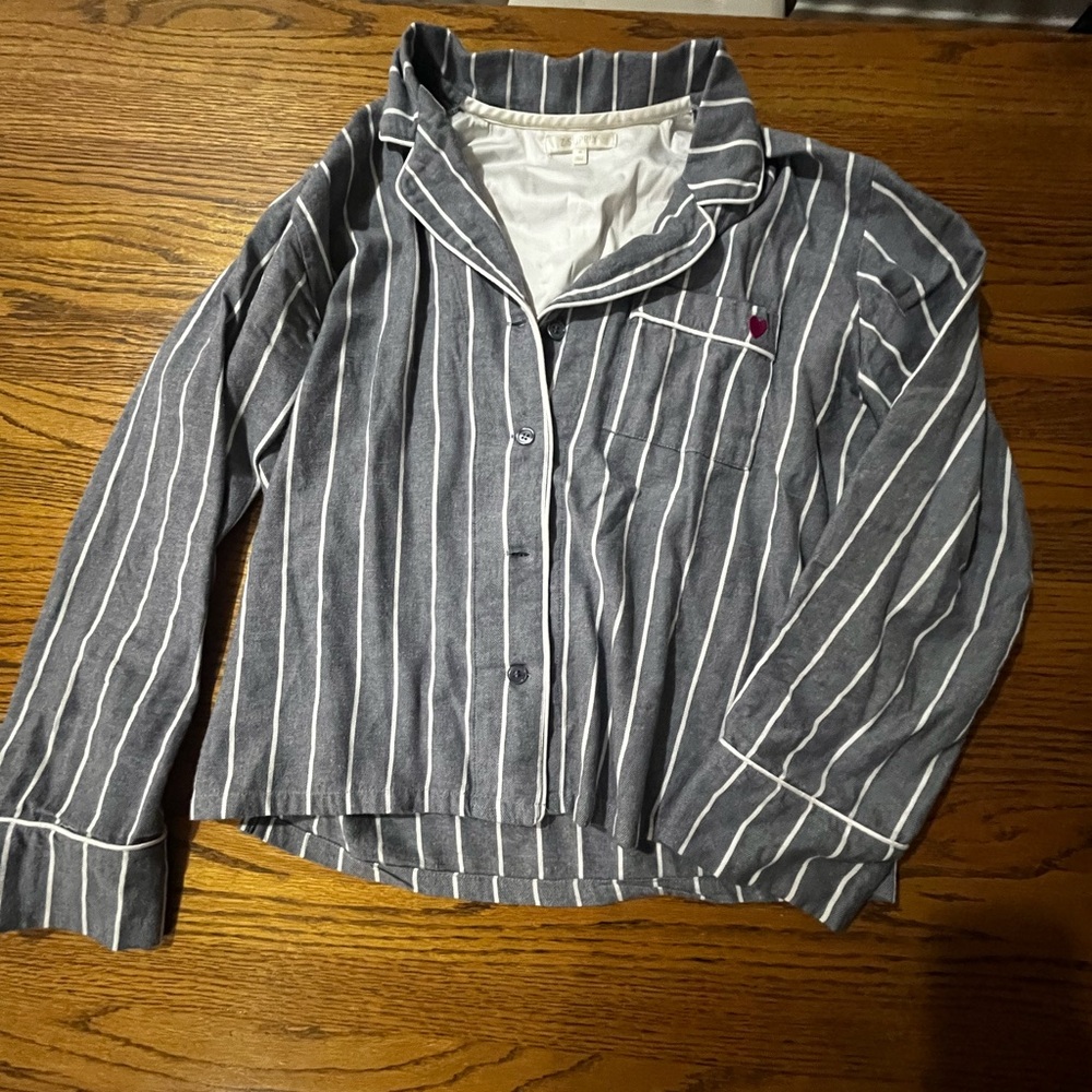 Z Supply women’s flannel striped pajama set